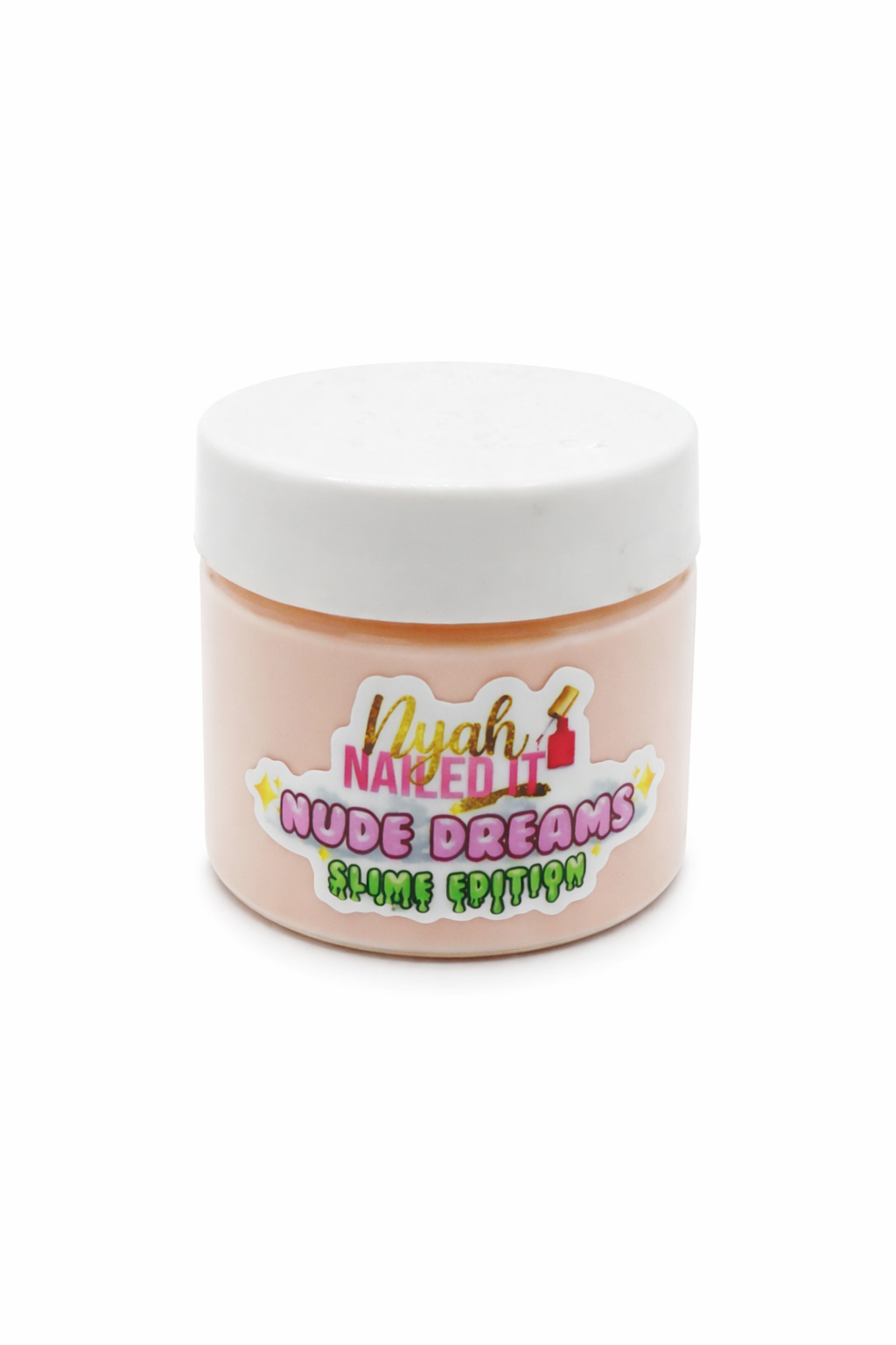 ✨ Nude Dreams – Slime Edition (Glow-in-the-Dark Nude Acrylic) ✨