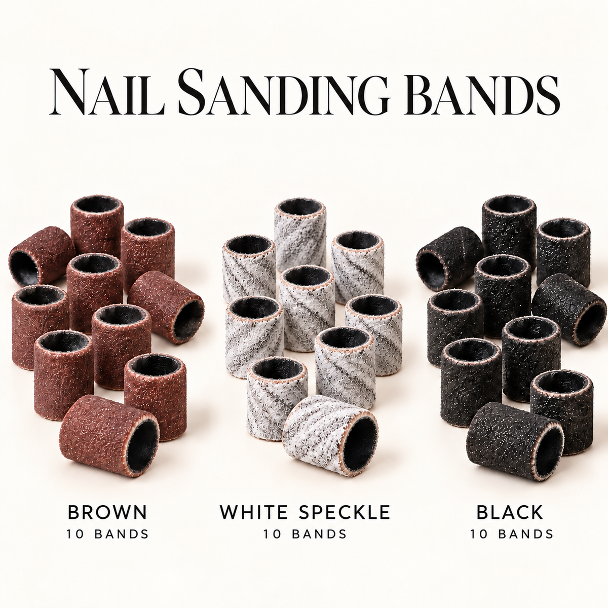 Drill Sanding Bands — 10 Pack