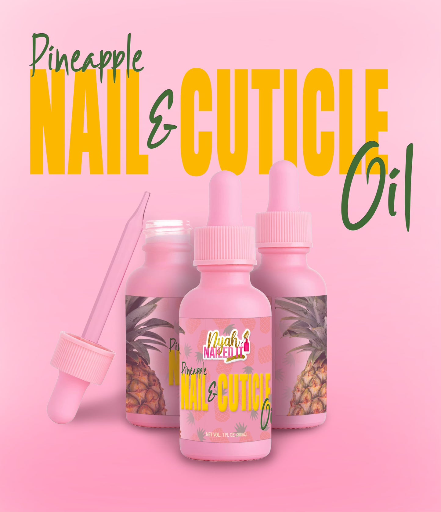 🍍 Pineapple Nail & Cuticle Oil